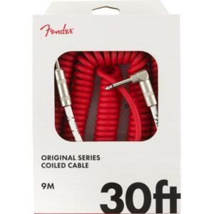 FENDER Original Series Coil Cable 9m Fiesta Red (Nuovo)