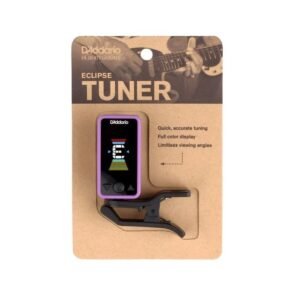 D'Addario PW-CT-17PR Eclipse Tuner, Purple